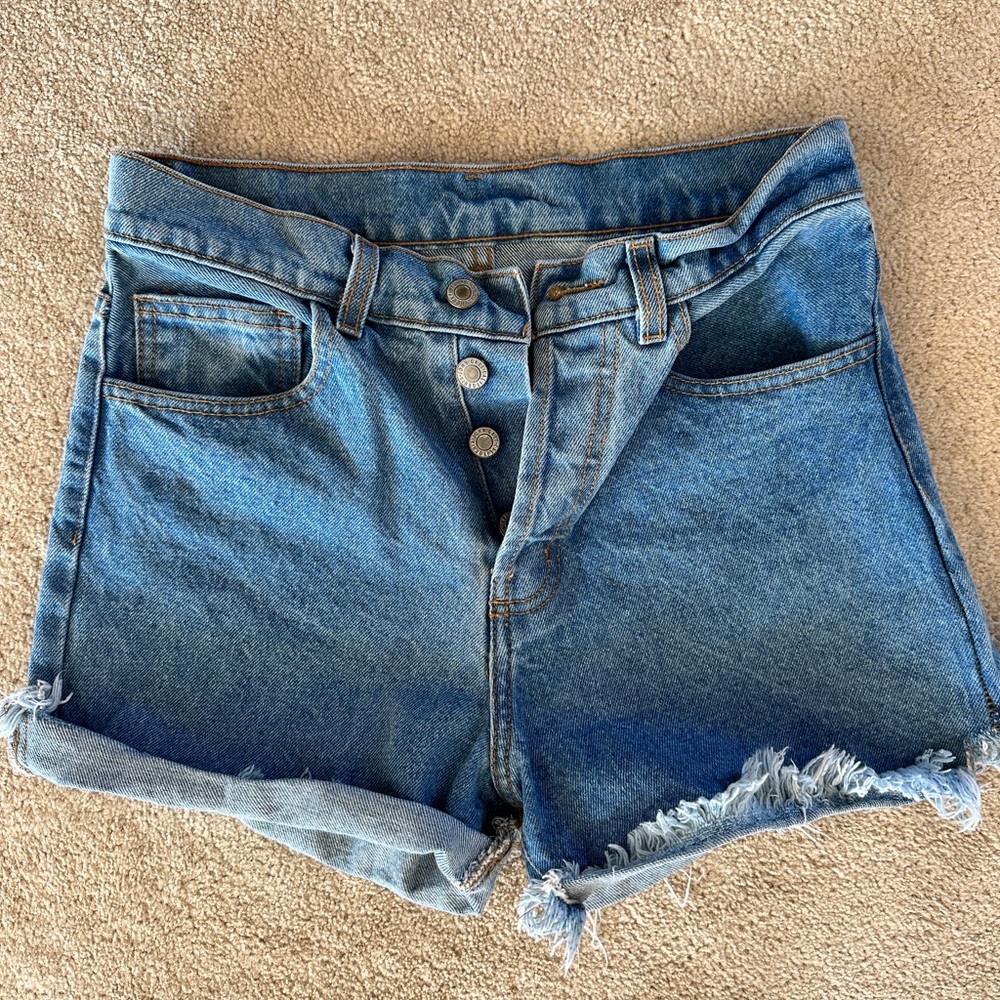 John Galt California denim shorts